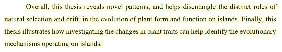 example of implications from thesis abstract