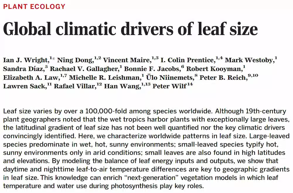 Screenshot of the research abstract from Wright et al. 2017